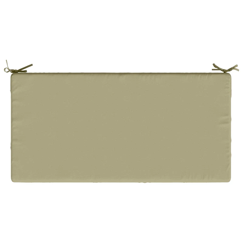 Seat Cushion SOEST 100% Polyester Light green 120 x 60 x 15 cm