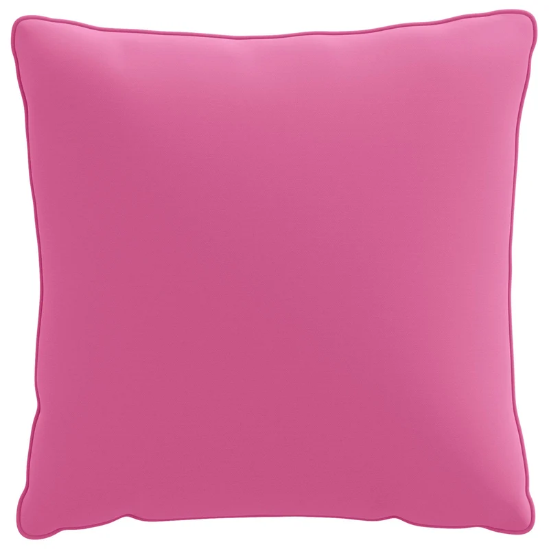 Back Cushion PUTTEN 4 pcs 100% Polyester Pink 40 x 40 x 15 cm