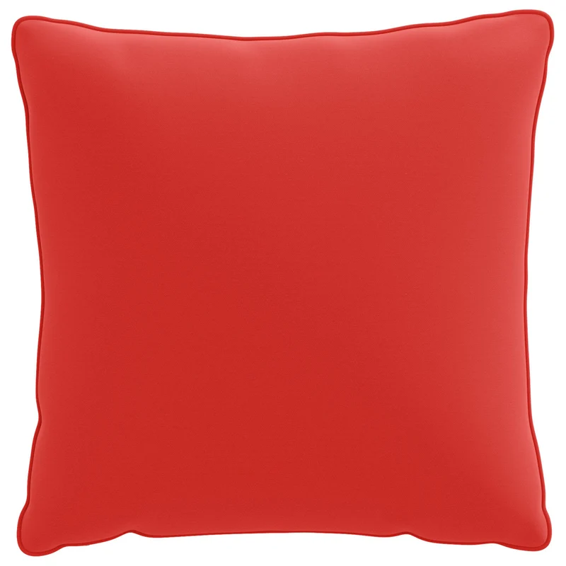 Back Cushion PUTTEN 100% Polyester Red 40 x 40 x 15 cm
