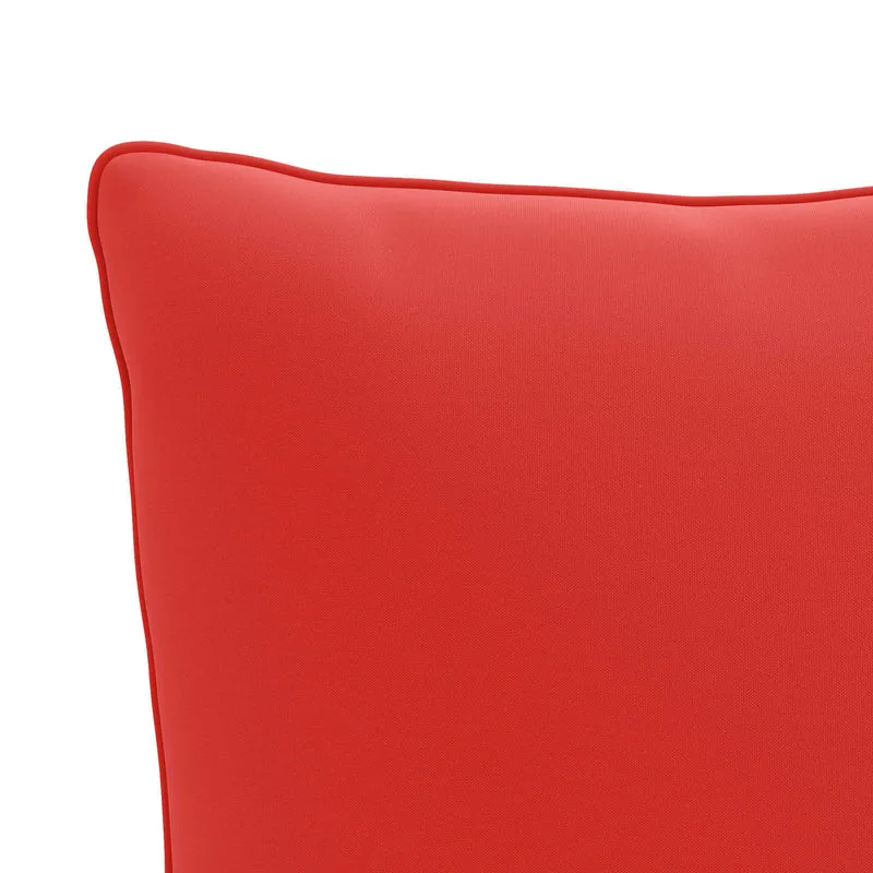 Back Cushion PUTTEN 4 pcs 100% Polyester Red 40 x 40 x 15 cm
