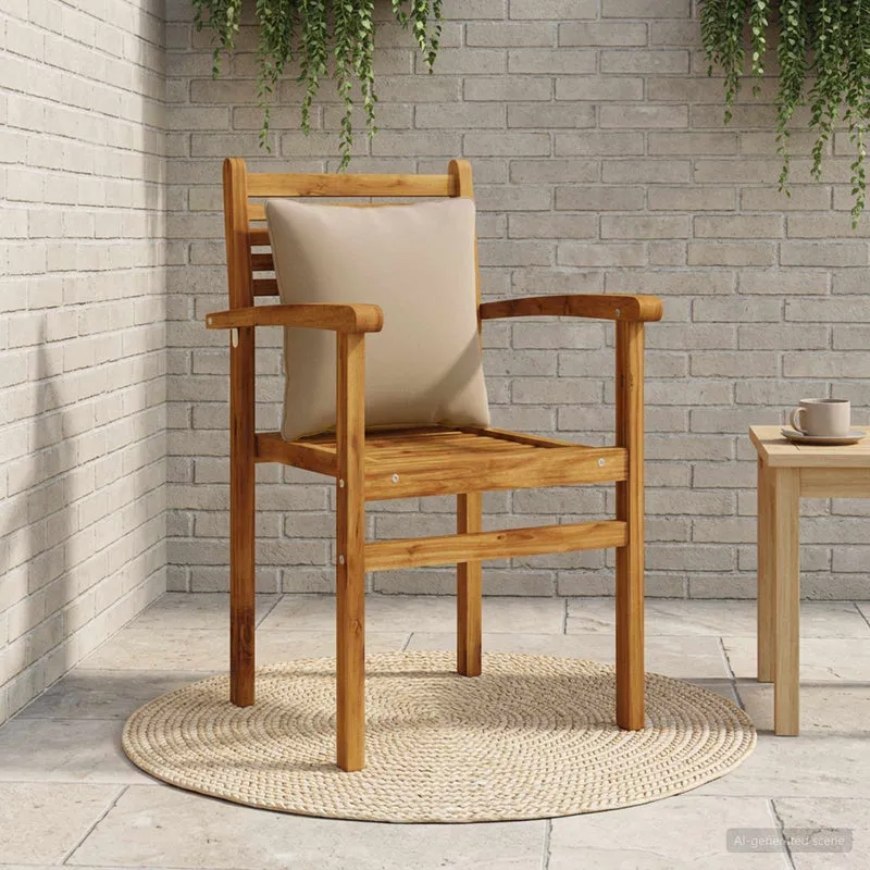 Back Cushion PUTTEN 100% Polyester Taupe 40 x 40 x 15 cm