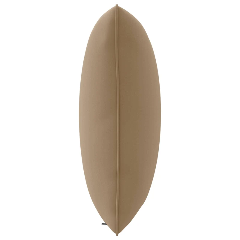 Back Cushion PUTTEN 100% Polyester Taupe 40 x 40 x 15 cm