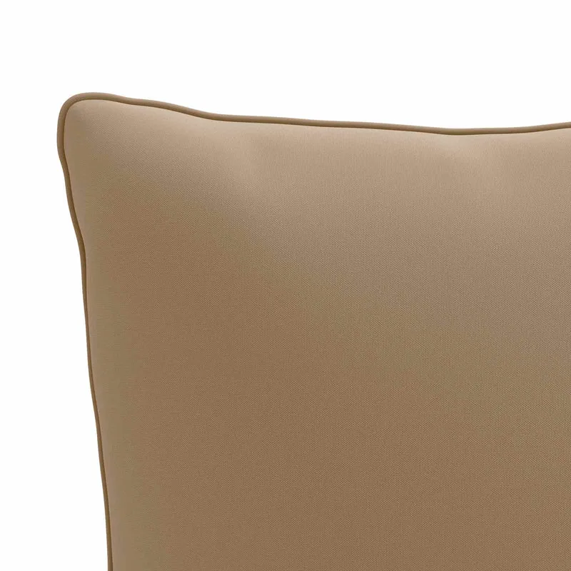 Back Cushion PUTTEN 100% Polyester Taupe 40 x 40 x 15 cm
