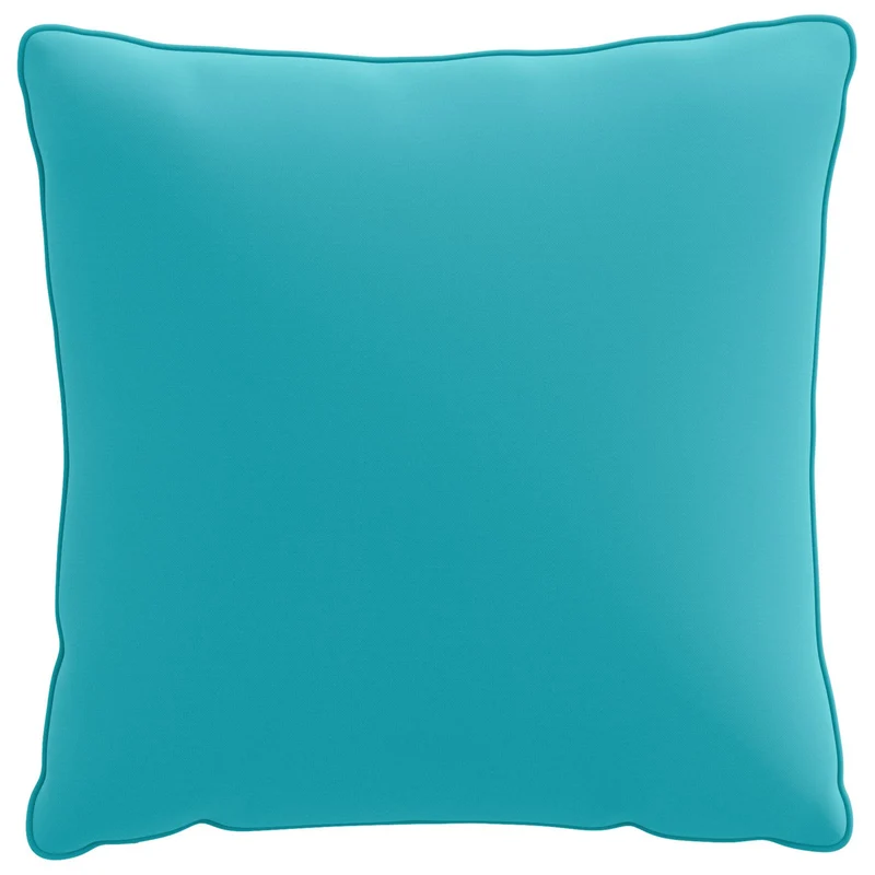 Back Cushion PUTTEN 4 pcs 100% Polyester Turquoise