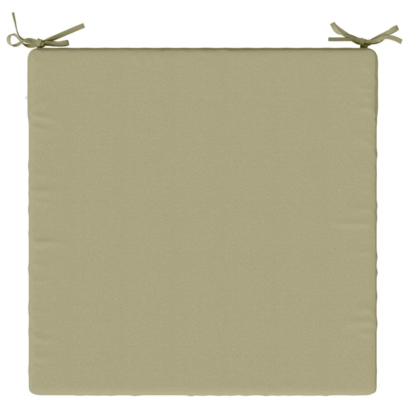 Seat Cushions SOEST 100% Polyester Light Green 80 x 80 x 7 cm