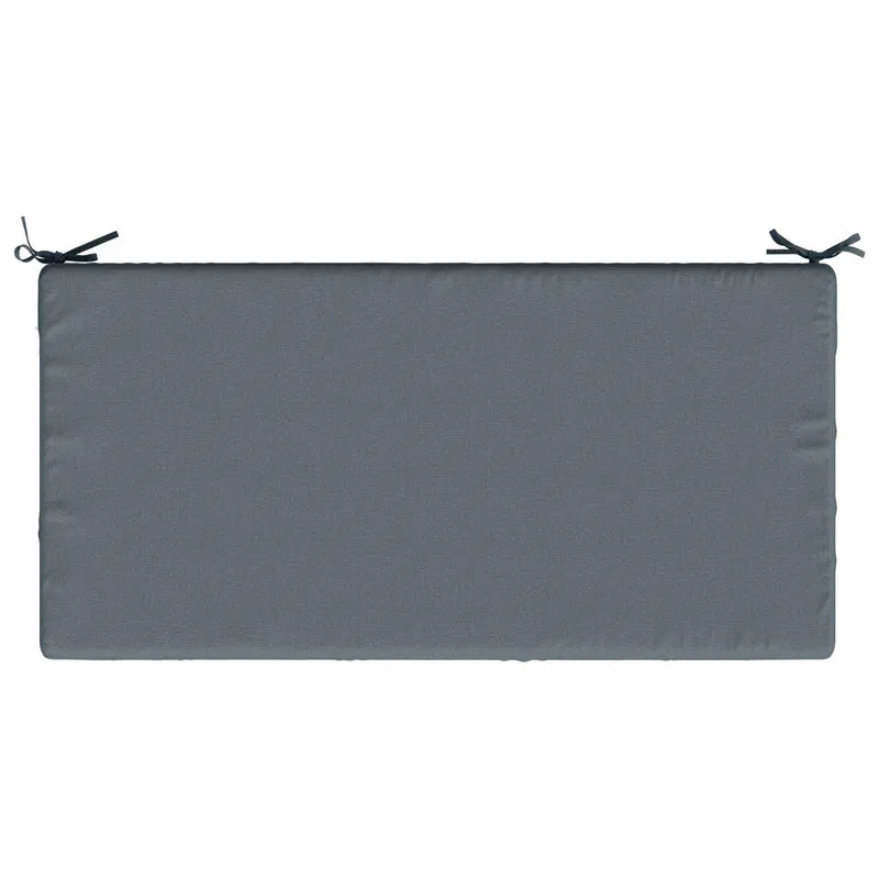 Seat Cushion SOEST 100% Polyester Blue 120 x 60 x 15 cm