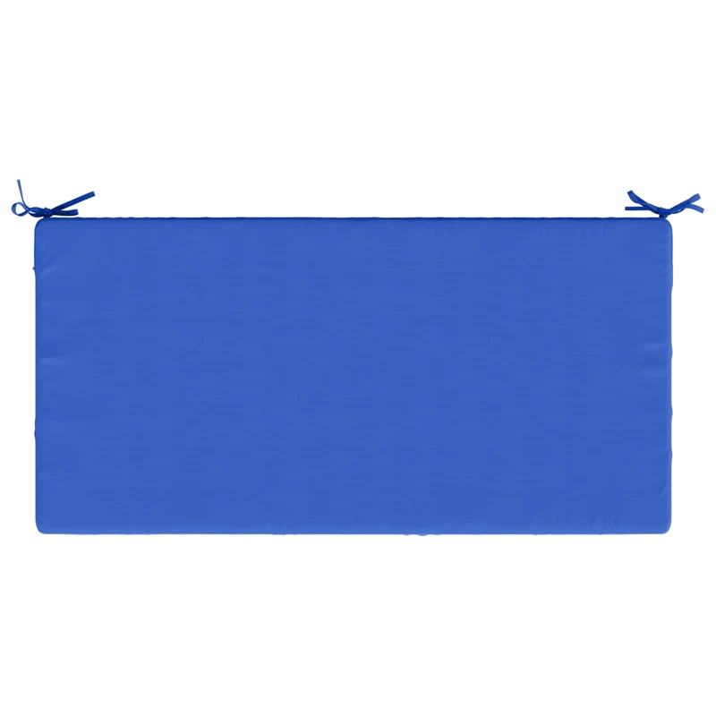 Seat Cushion SOEST 100% Polyester Royal Blue 120 x 80 x 10 cm