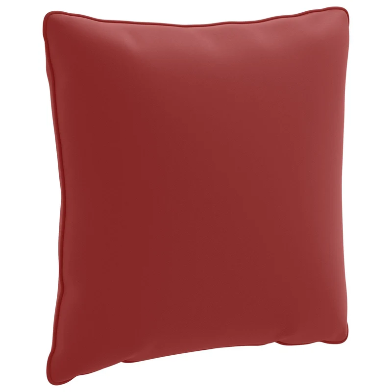 Back Cushion PUTTEN 100% Polyester Wine Red 40 x 40 x 15 cm