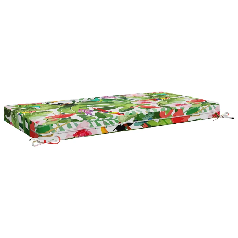 Seat Cushion SOEST 100% Polyester Multicolour 120 x 80 x 10 cm