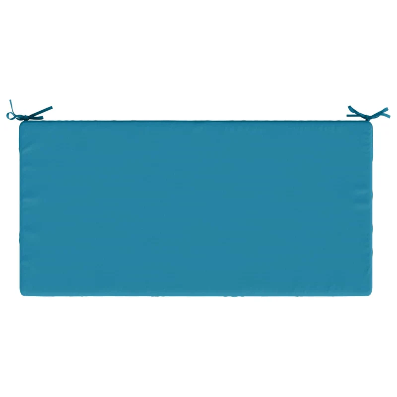 Seat Cushion SOEST 100% Polyester Light Blue 120 x 80 x 10 cm