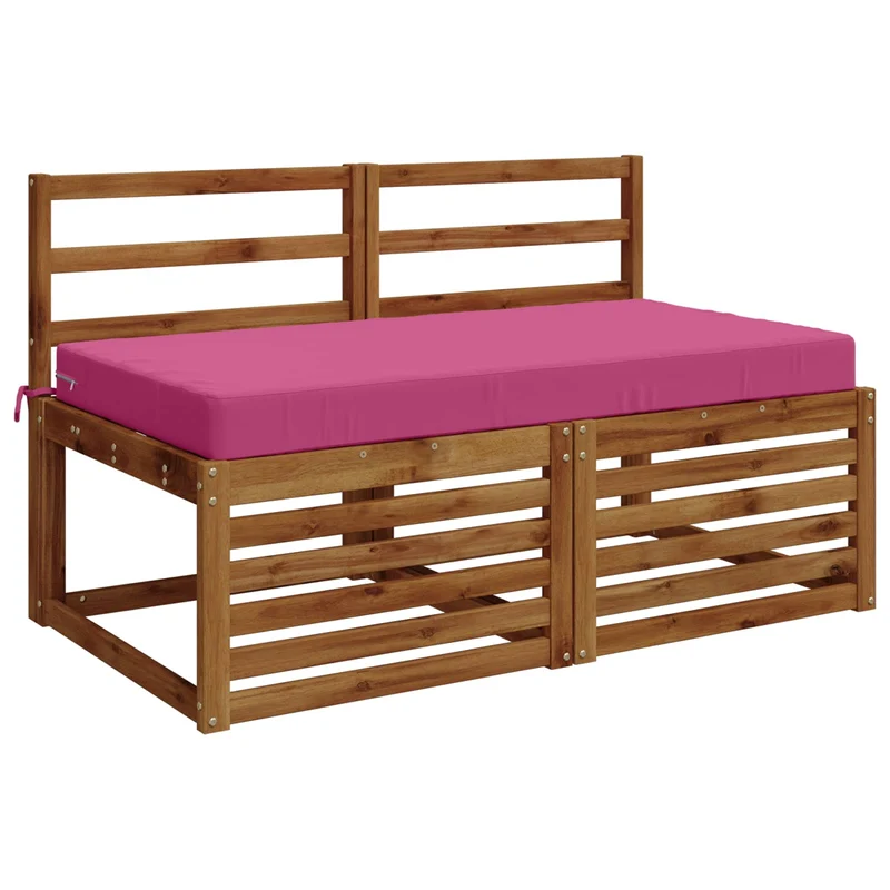 Seat Cushion SOEST 100% Polyester Pink 120 x 80 x 10 cm