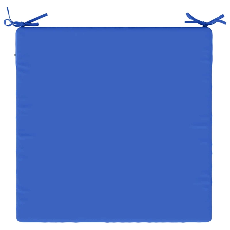 Seat Cushions SOEST 100% Polyester Royal Blue 80 x 80 x 7 cm