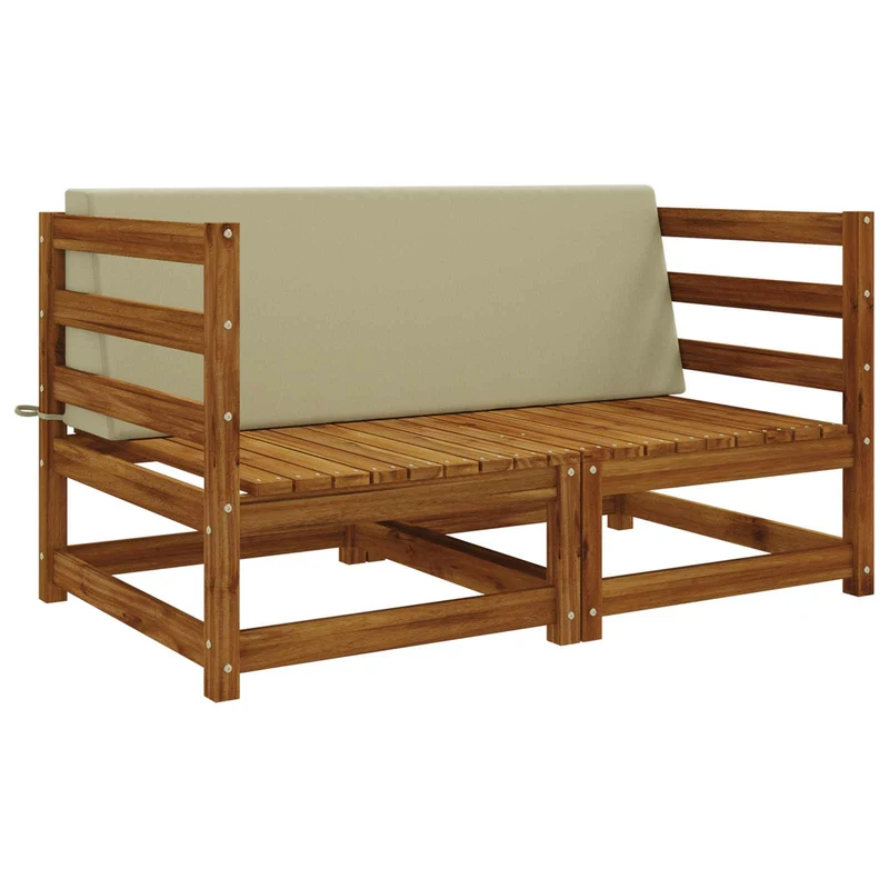 Back Cushion SOEST 100% Polyester Light green 120 x 20 x 40 cm