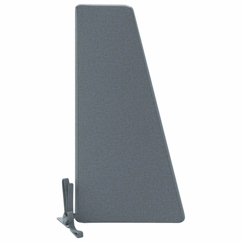Back Cushion SOEST 100% Polyester Blue 120 x 20 x 40 cm