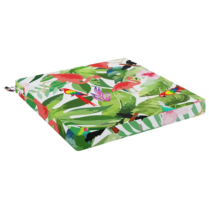 Seat Cushions SOEST 100% Polyester Multicolour 80 x 80 x 7 cm