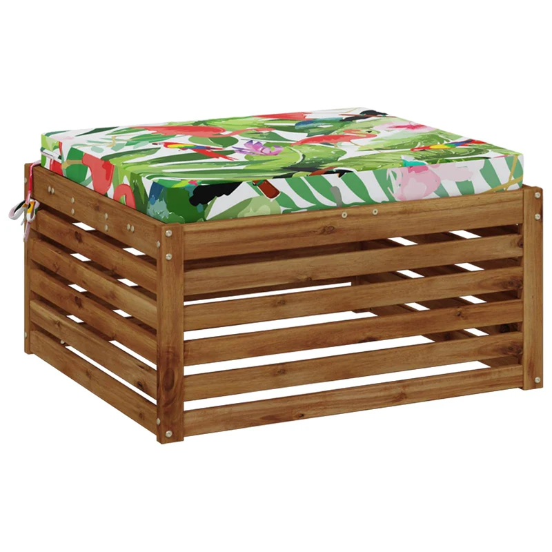Seat Cushions SOEST 100% Polyester Multicolour 80 x 80 x 7 cm