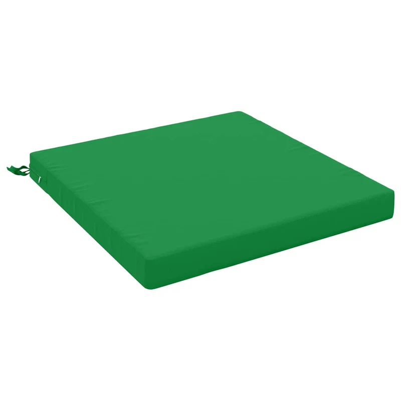 Seat Cushions SOEST 100% Polyester Green 80 x 80 x 7 cm