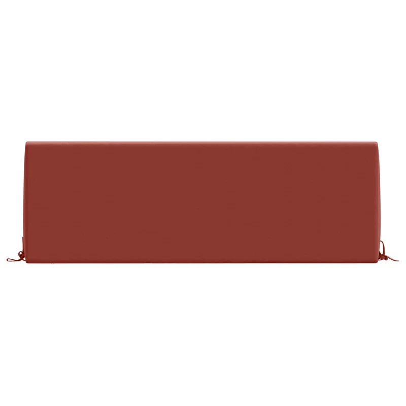 Back Cushion SOEST 100% Polyester Red 120 x 20 x 40 cm