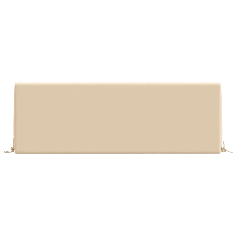 Back Cushion SOEST 100% Polyester Cream 120 x 20 x 40 cm