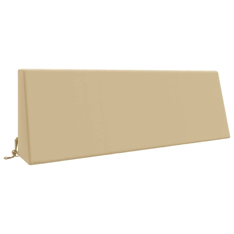Back Cushion SOEST 100% Polyester Beige 120 x 20 x 40 cm