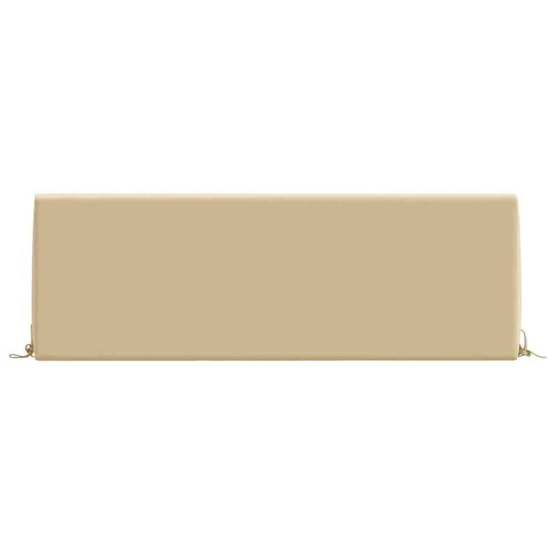 Back Cushion SOEST 100% Polyester Beige 120 x 20 x 40 cm