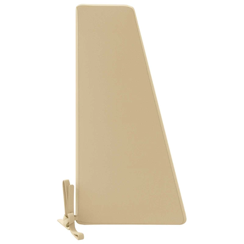 Back Cushion SOEST 100% Polyester Beige 120 x 20 x 40 cm