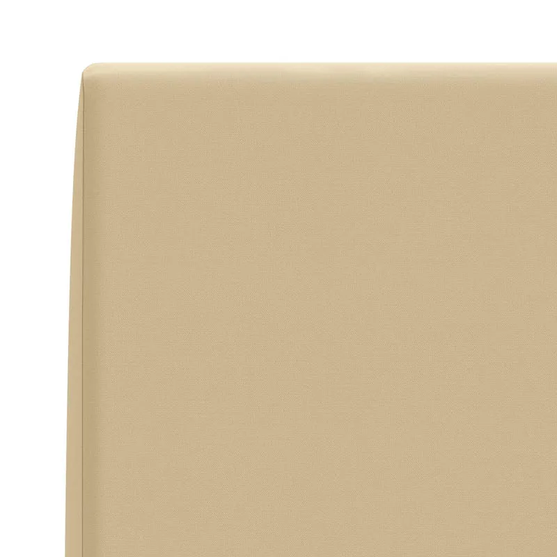 Back Cushion SOEST 100% Polyester Beige 120 x 20 x 40 cm