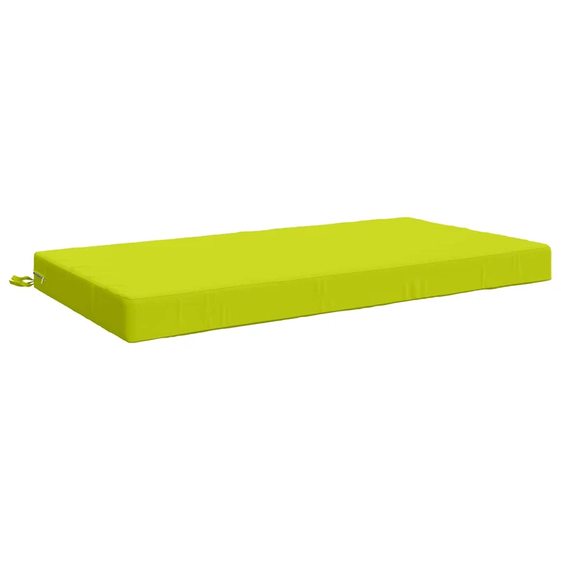 Seat Cushion SOEST 100% Polyester Bright Green 120 x 60 x 10 cm