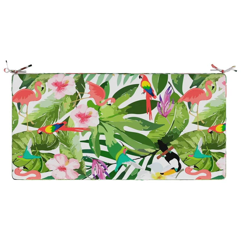 Seat Cushion SOEST 100% Polyester Multicolour 120 x 60 x 10 cm