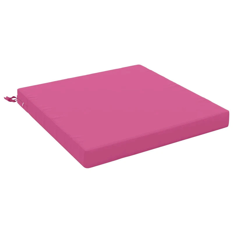 Seat Cushions SOEST 100% Polyester Pink 80 x 80 x 7 cm