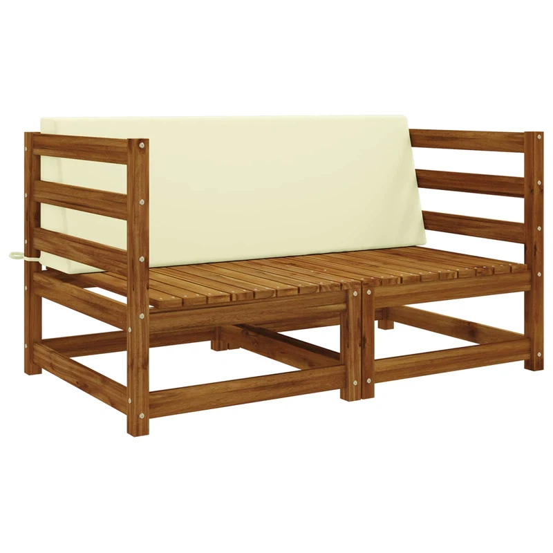 Back Cushion SOEST 100% Polyester Cream 120 x 20 x 40 cm