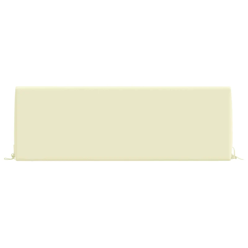 Back Cushion SOEST 100% Polyester Cream 120 x 20 x 40 cm
