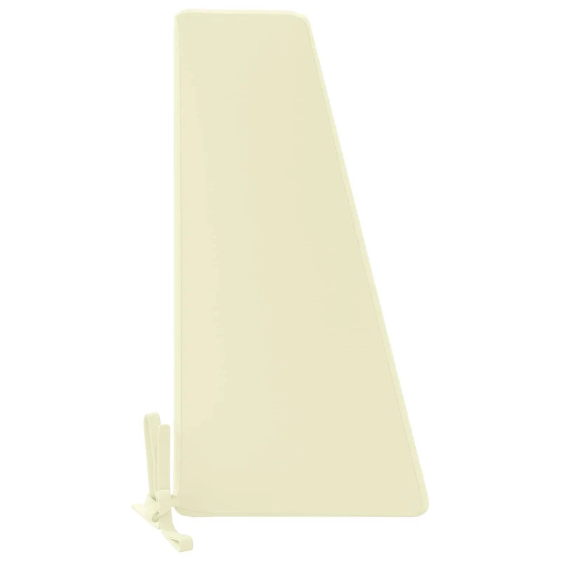 Back Cushion SOEST 100% Polyester Cream 120 x 20 x 40 cm