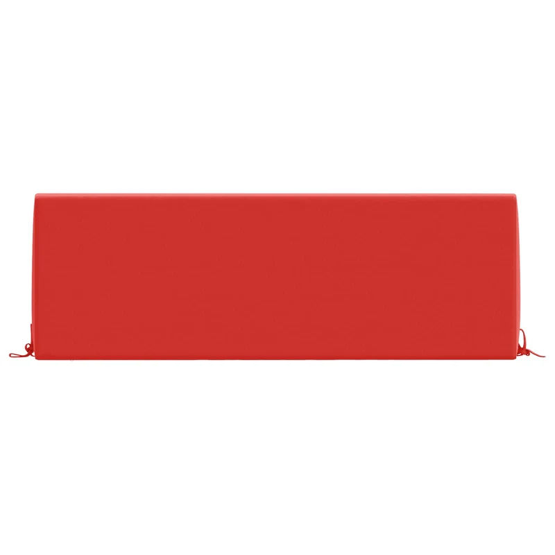 Back Cushion SOEST 100% Polyester Red 120 x 20 x 40 cm