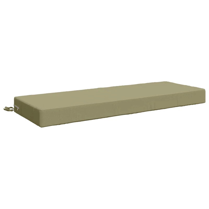 Back Cushion SOEST 100% Polyester Light Green 120 x 40 x 10 cm