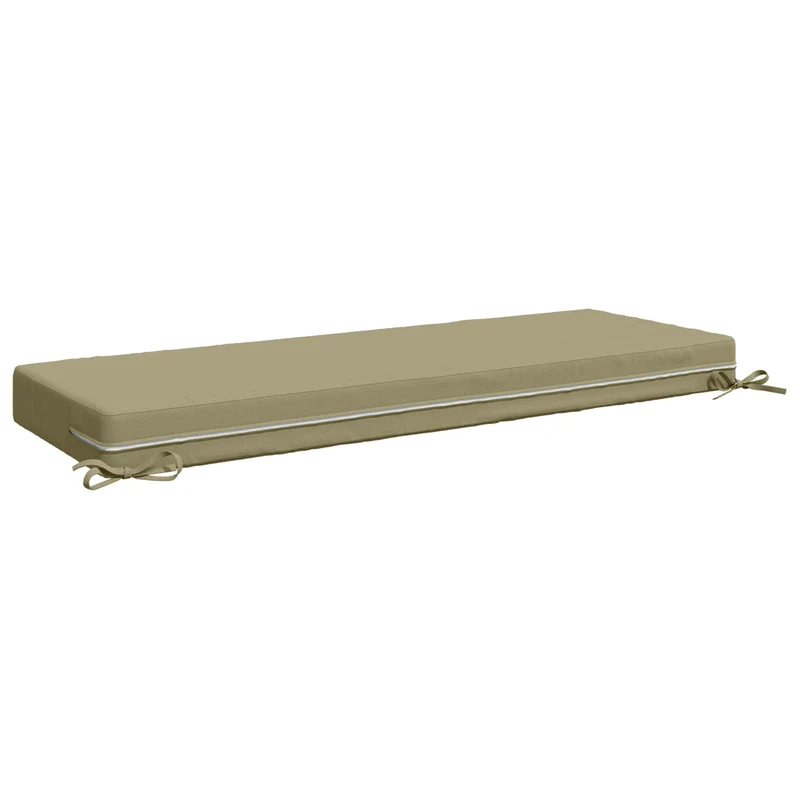 Back Cushion SOEST 100% Polyester Light Green 120 x 40 x 10 cm