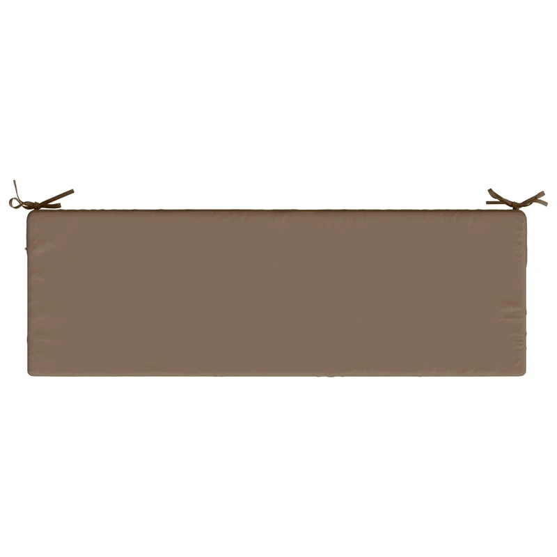 Back Cushion SOEST 100% Polyester Taupe 120 x 40 x 10 cm
