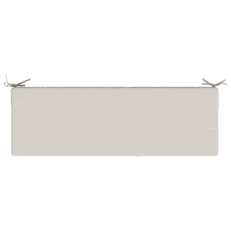 Back Cushion SOEST 100% Polyester White 120 x 40 x 10 cm