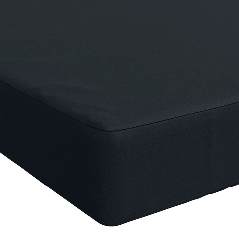 Back Cushion SOEST 100% Polyester Dark Blue 120 x 40 x 10 cm