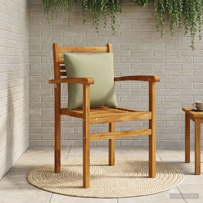 Back Cushion PUTTEN 100% Polyester Olive Green 40 x 40 x 15 cm