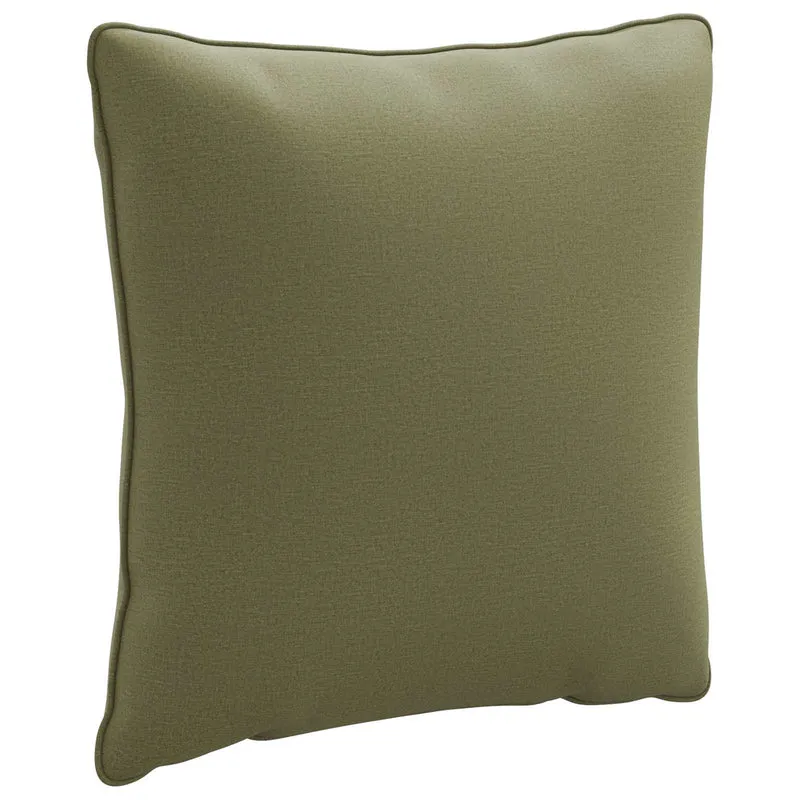 Back Cushion PUTTEN 100% Polyester Olive Green 40 x 40 x 15 cm