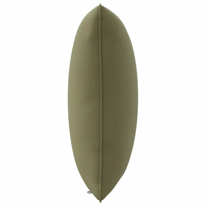 Back Cushion PUTTEN 100% Polyester Olive Green 40 x 40 x 15 cm