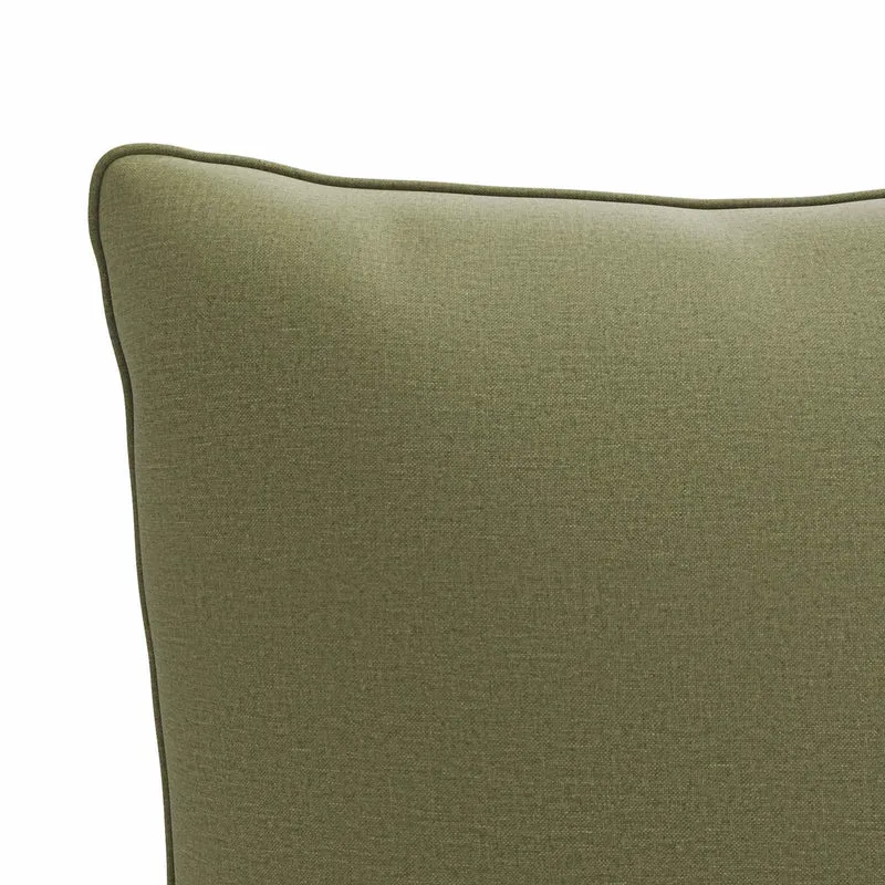 Back Cushion PUTTEN 4 pcs 100% Polyester Olive Green
