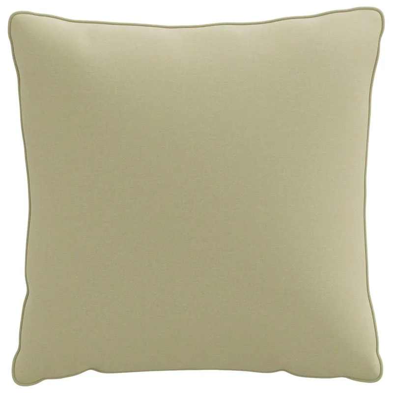 Back Cushion PUTTEN 4 pcs 100% Polyester Light Green