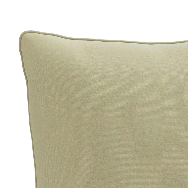 Back Cushion PUTTEN 4 pcs 100% Polyester Light Green