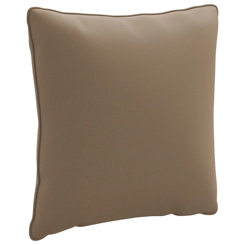 Back Cushion PUTTEN 100% Polyester Taupe 40 x 40 x 15 cm