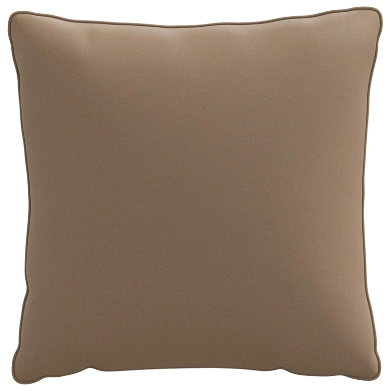 Back Cushion PUTTEN 100% Polyester Taupe 40 x 40 x 15 cm