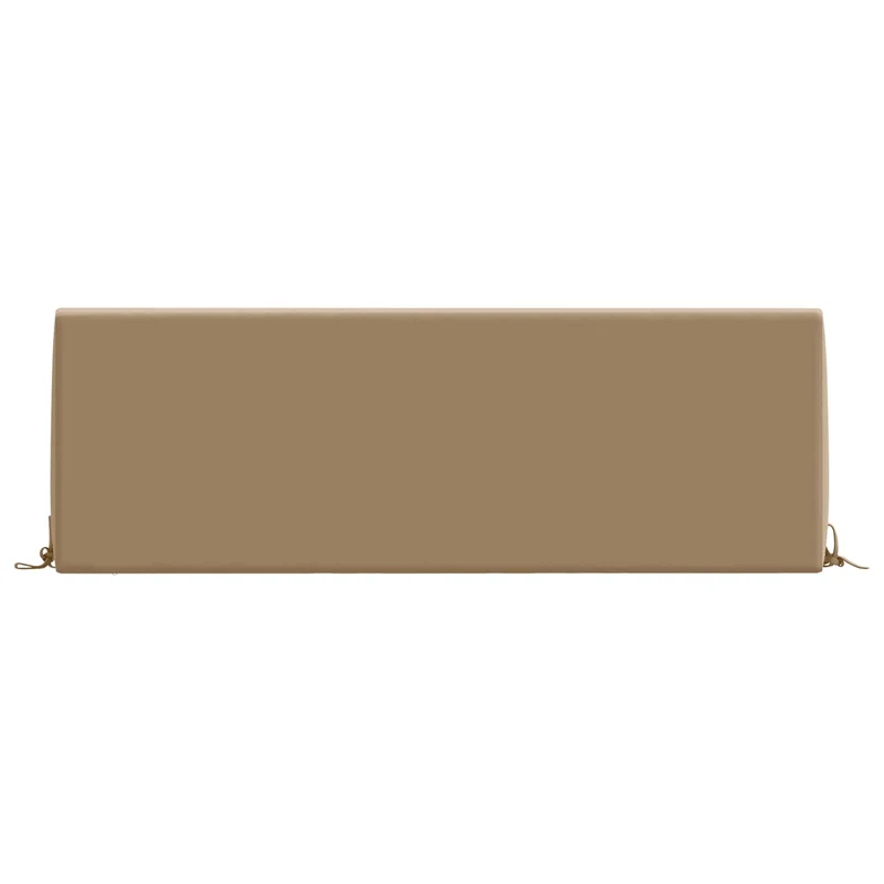 Back Cushion SOEST 100% Polyester Taupe 120 x 20 x 40 cm