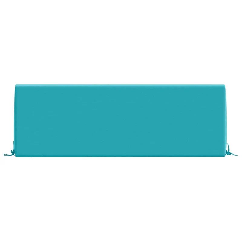 Back Cushion SOEST 100% Polyester Turquoise 120 x 20 x 40 cm