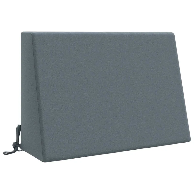 Back Cushion SOEST 100% Polyester Blue 60 x 20 x 40 cm
